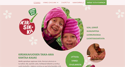 Desktop Screenshot of luomupaivakotikirsikka.net