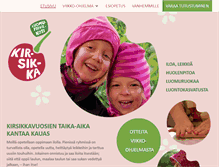 Tablet Screenshot of luomupaivakotikirsikka.net